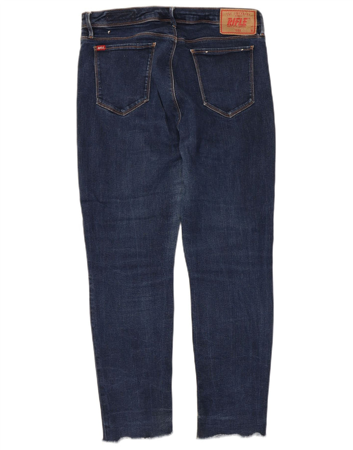 Jean Slim Femme Rifle W32 L25 Bleu Coton