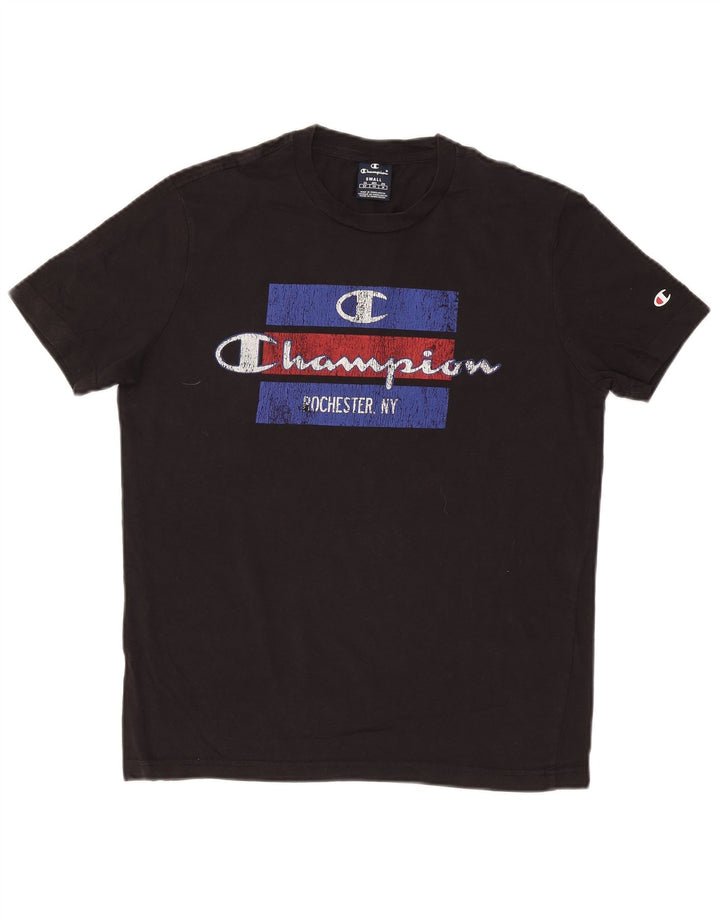 Champion T-Shirt Graphique Homme Petit Noir