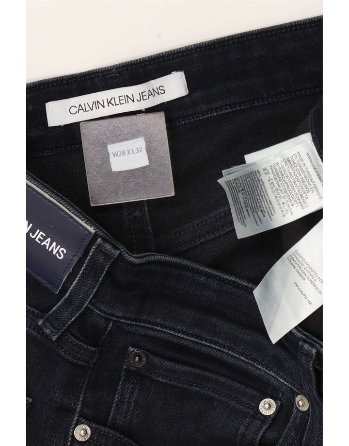 Calvin Klein Jean Slim Homme W28 L32 Bleu Marine Coton