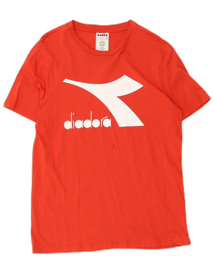 Diadora T-Shirt Graphique Homme Petit Rouge