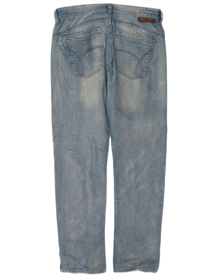 Calvin Klein Jean droit homme W32 L34 bleu coton