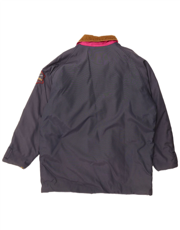 Carrera Veste coupe-vent pour homme UK 42 XL Bleu marine Colourblock Polyamide