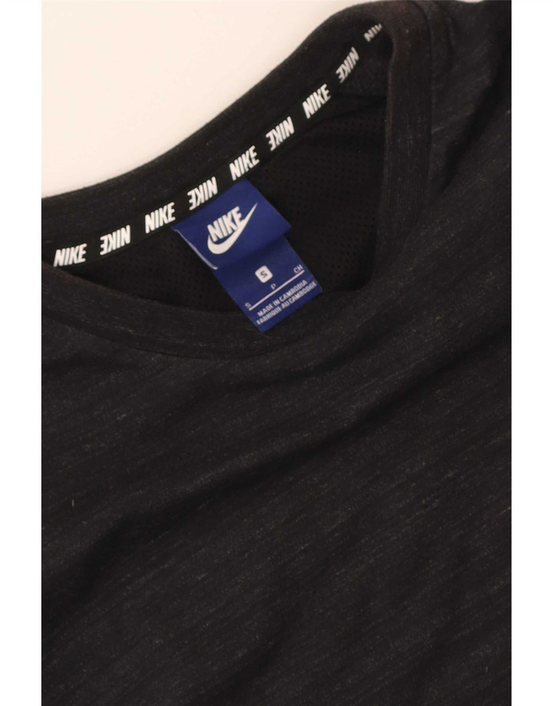 Nike T-Shirt Homme Petit Gris Moucheté