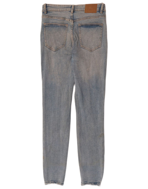 Zara Womens Skinny Jeans EU 38 Small W28 L28 Blue Cotton