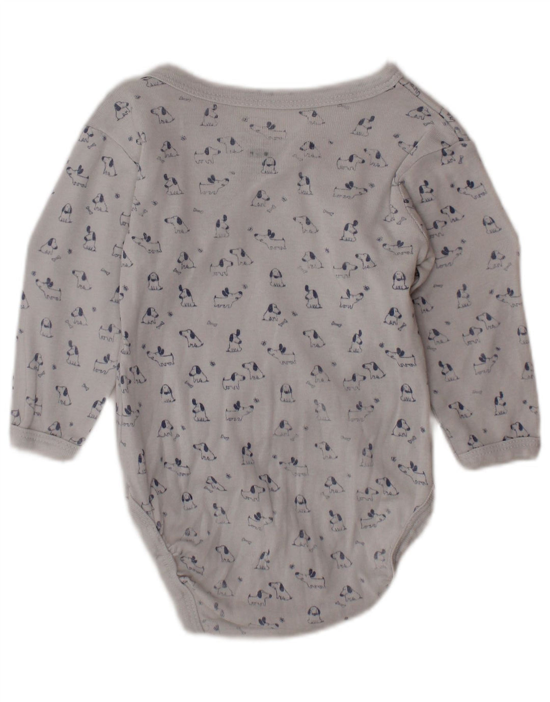VINTAGE Body graphique bébé garçon 0-3 mois blanc