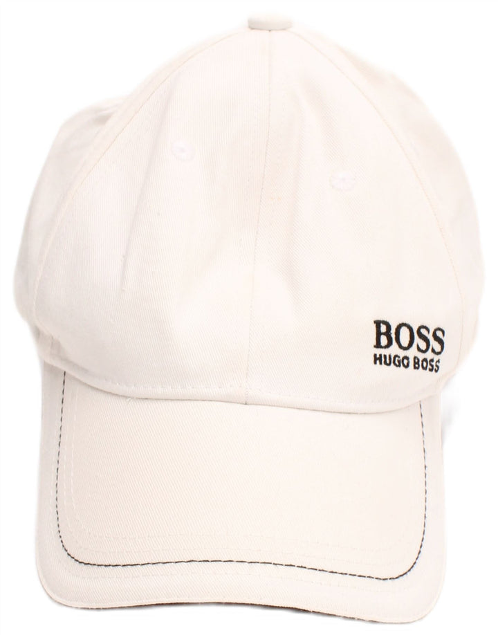 Hugo Boss Casquette de baseball graphique pour homme Taille unique Blanc Coton
