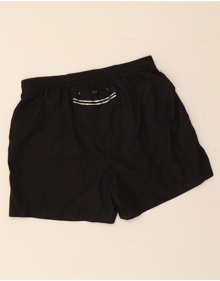 ASICS Short de sport pour femme UK 10 Small Noir Camouflage Polyester