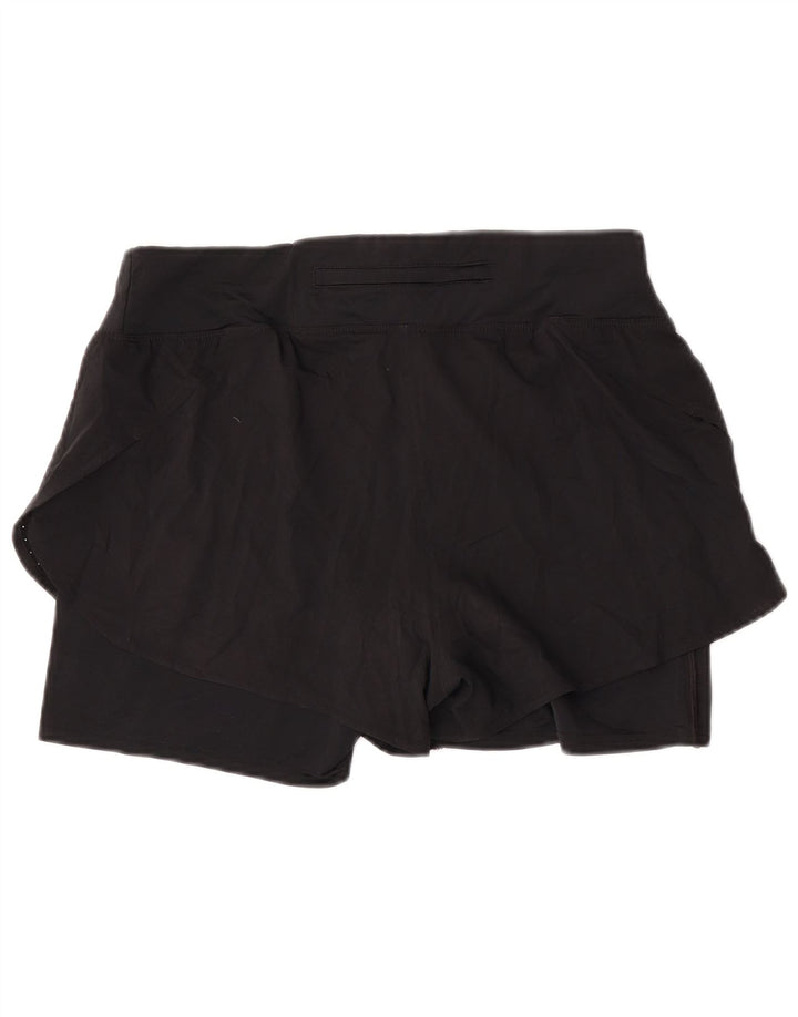 Nike Short de sport Dri Fit pour femme UK 14 Large Noir Polyester