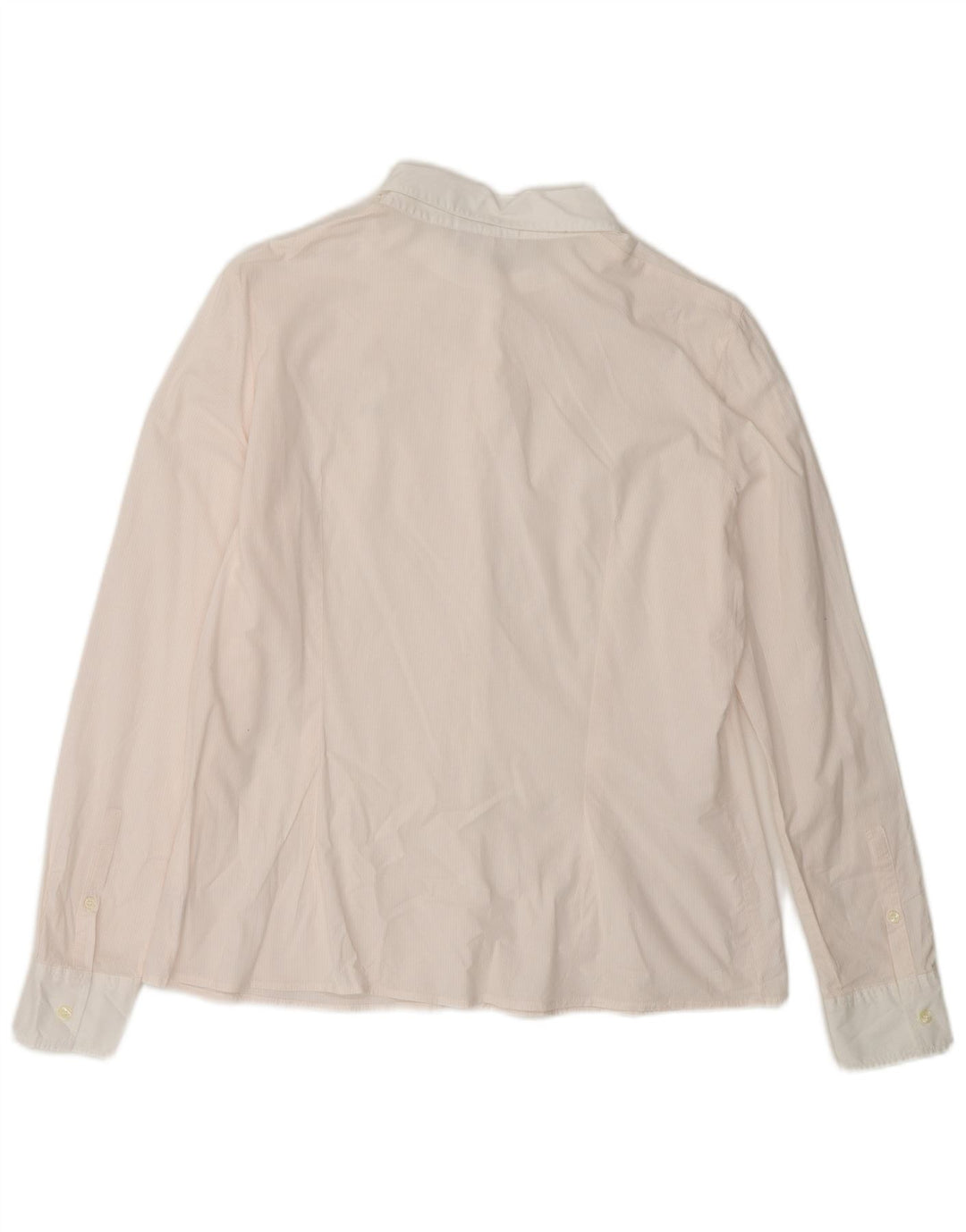 LACOSTE Chemise Femme Taille 44 Grande Rayure Rose