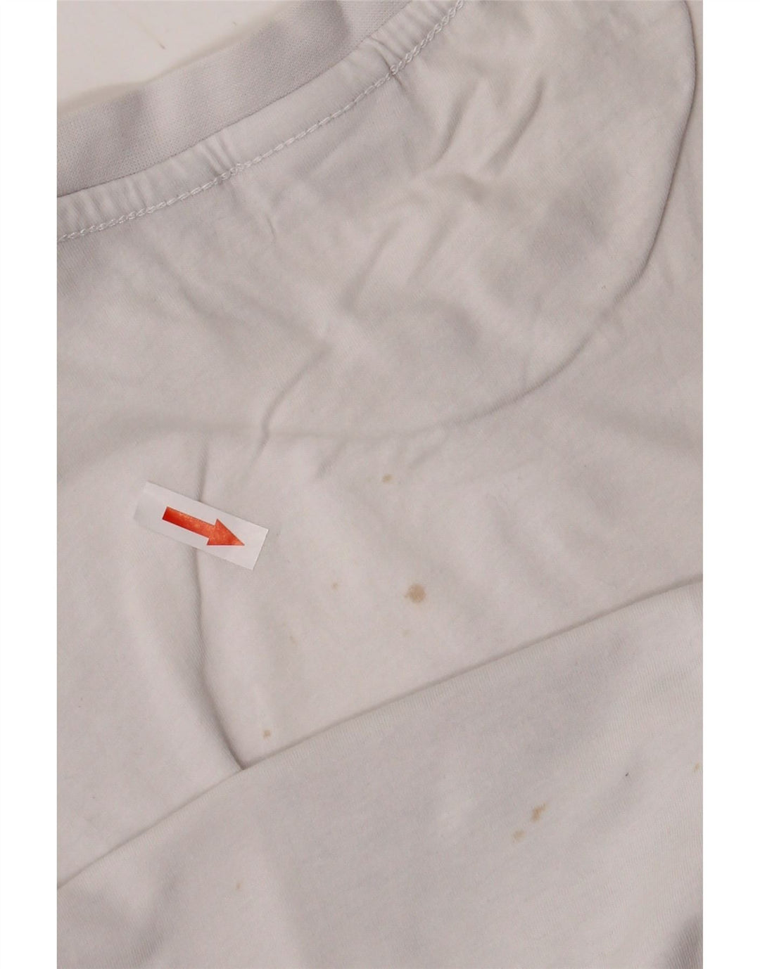 NAPAPIJRI Haut graphique à manches longues pour homme en coton blanc moyen