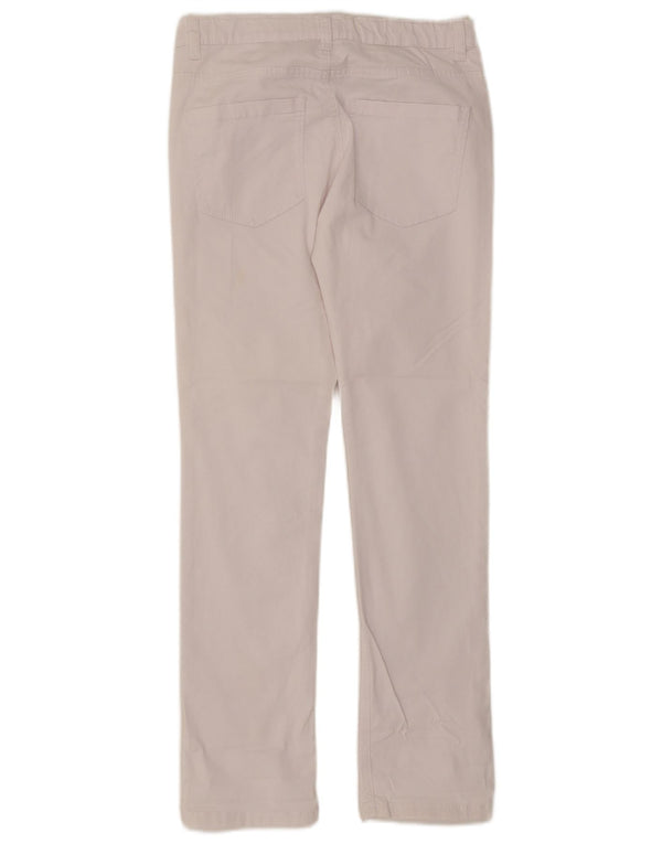 Benetton Jean Slim Fille 11-12 ans 2XL W28 L29 Coton Blanc