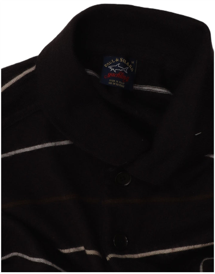 PAUL & SHARK Pull Col Polo Yachting Homme Bleu Marine Moyen