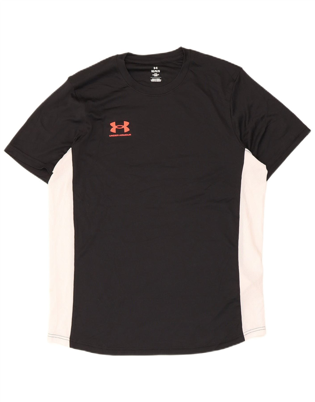 Under Armour T-shirt ajusté pour homme en polyester color block grand noir