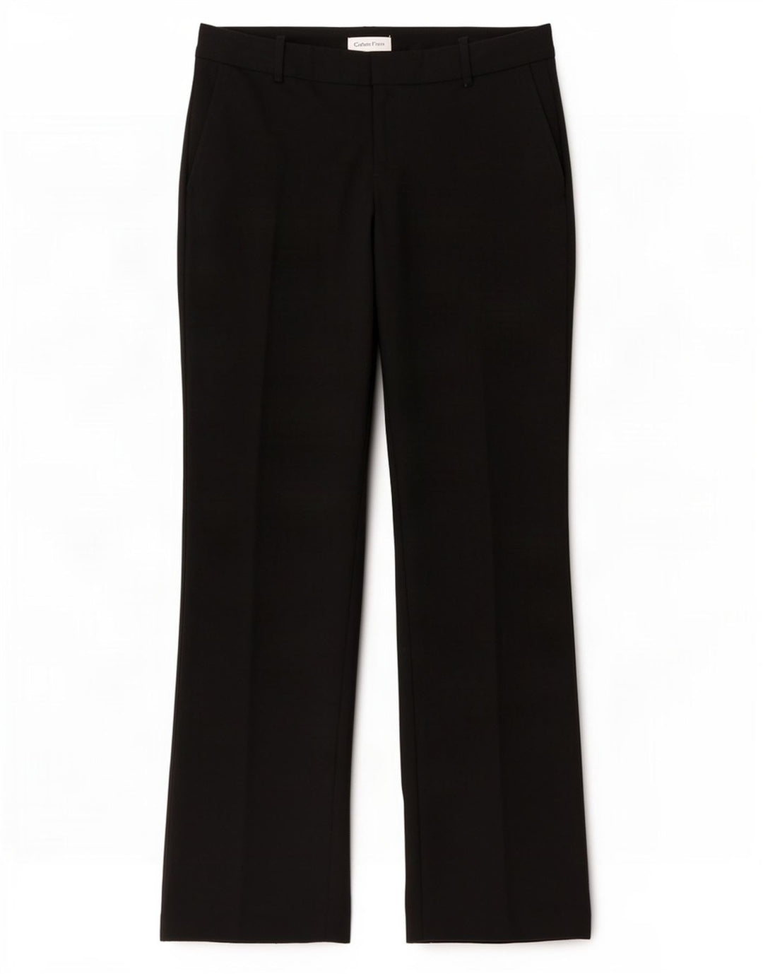 Calvin Klein Pantalon de costume bootcut femme W32 L30 Noir Polyester