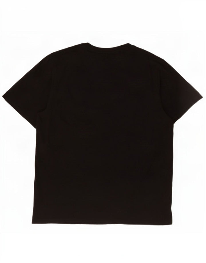Jack & Jones T-Shirt Homme Haut 2XL Noir Coton