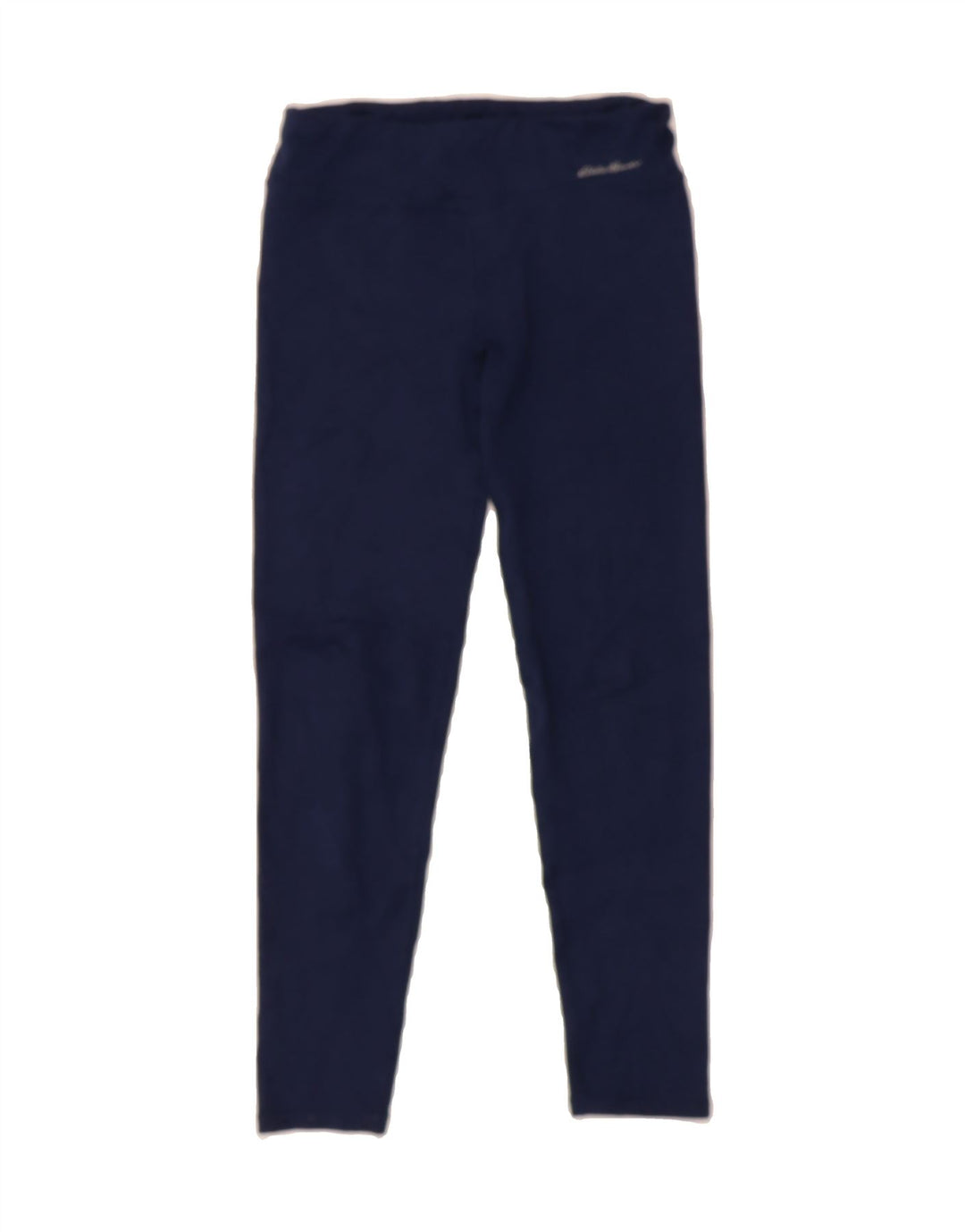 EDDIE BAUER Girls Leggings 14-15 Years XL Navy Blue Polyester Vintage Eddie Bauer and Second-Hand Eddie Bauer from Messina Hembry 
