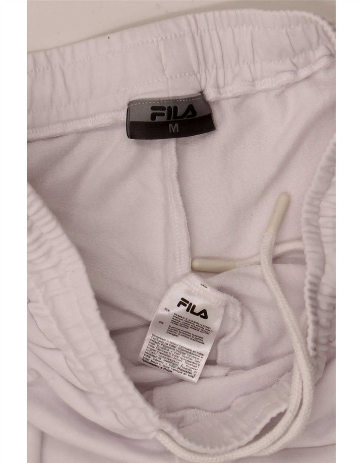 Fila Pantalon de survêtement pour femme Joggers UK 12 Medium White Colourblock