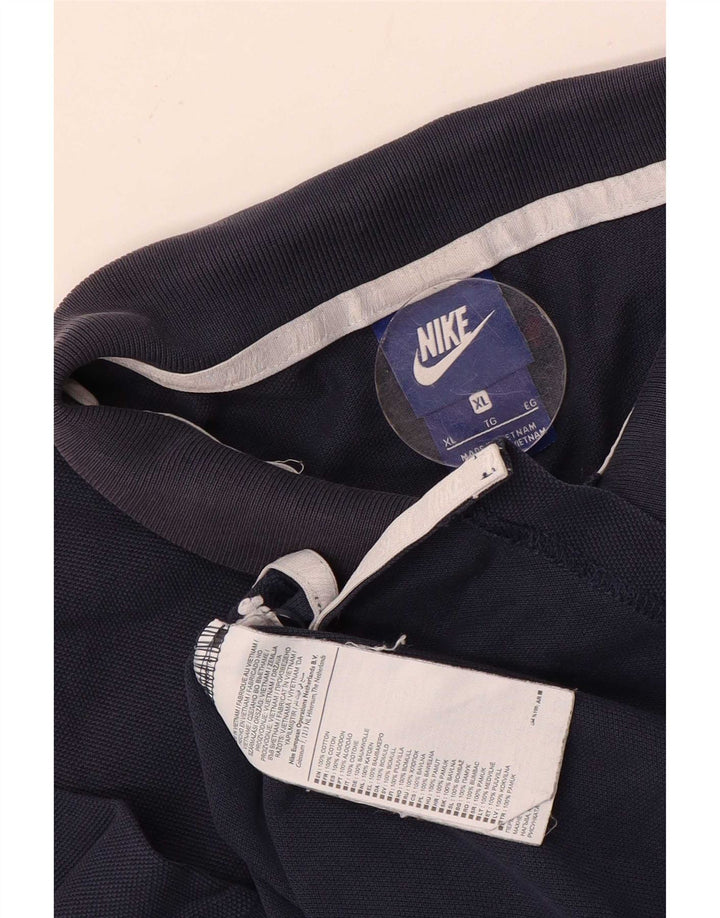 Polo Nike Homme XL Bleu Marine Coton