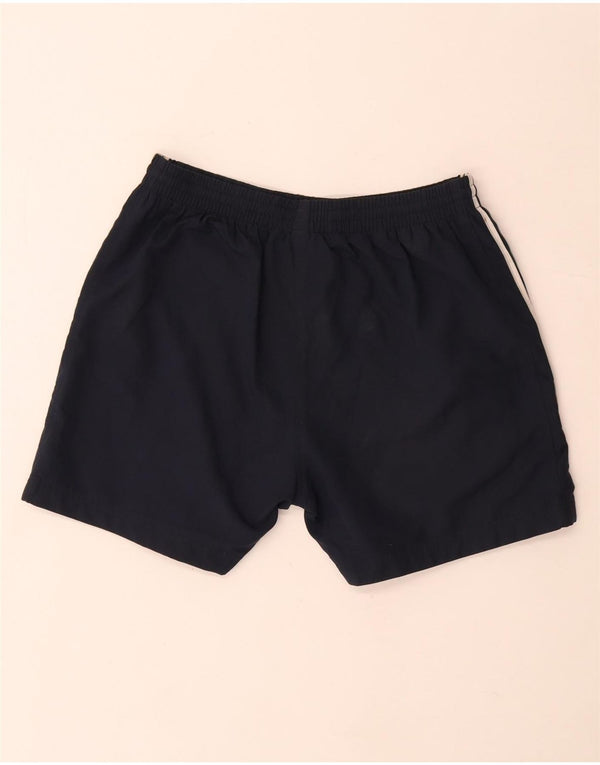 Adidas Short de sport pour femme UK 14 Bleu marine moyen Polyester