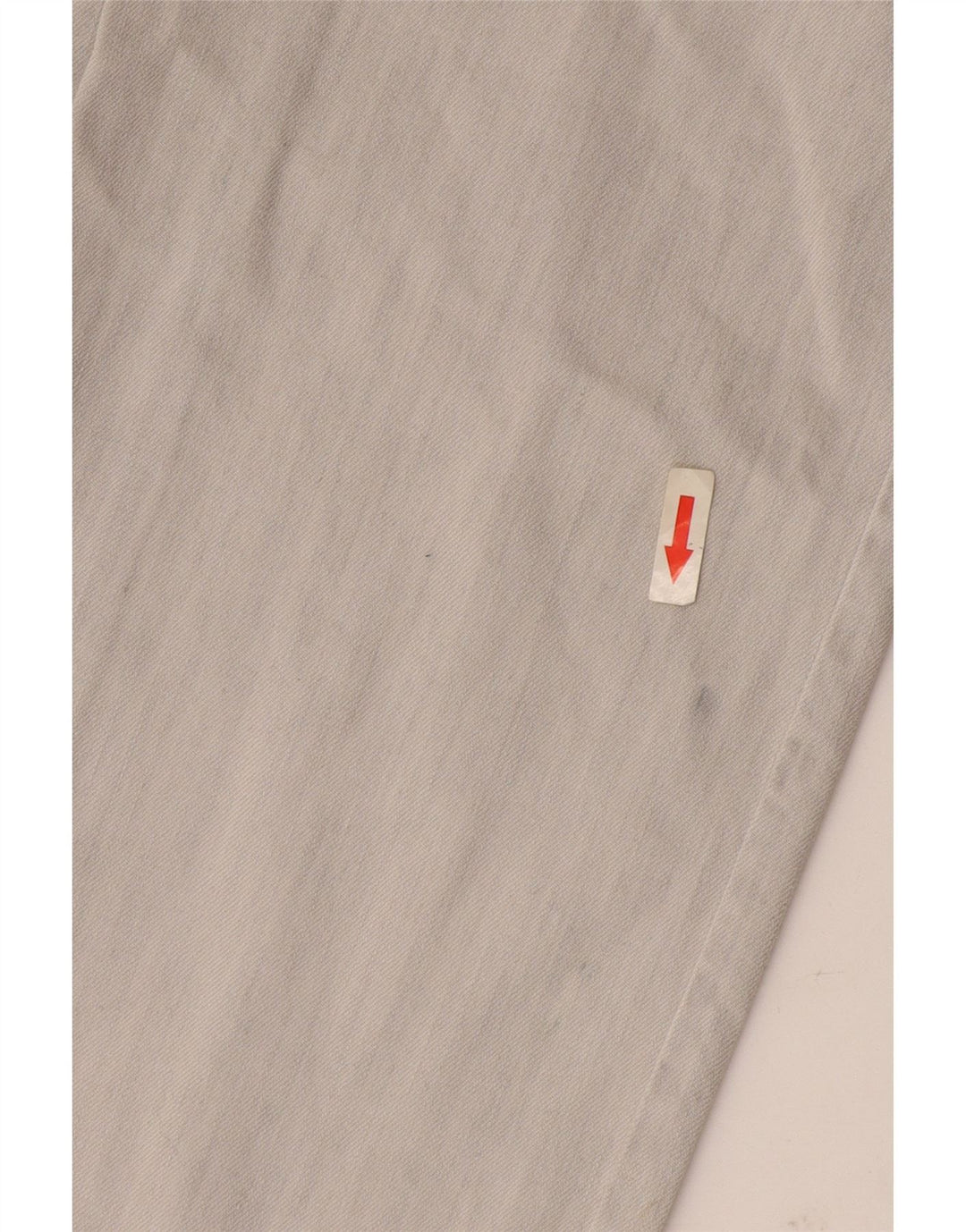 Trussardi Femme Jean Droit W30 L27 Gris Coton