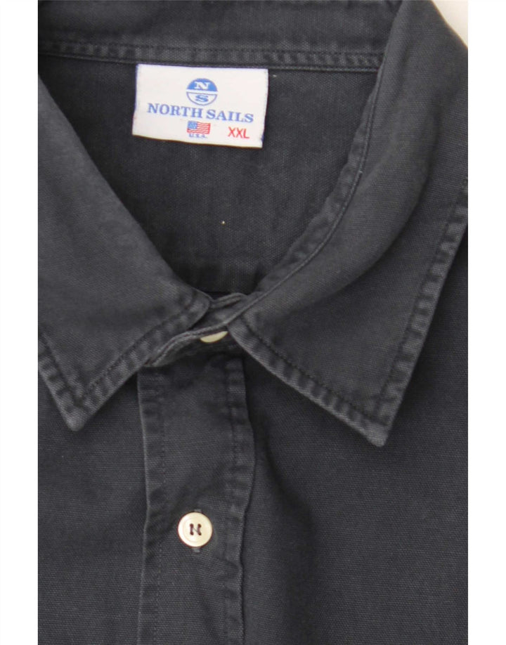 North Sails Chemise graphique pour homme 2XL Noir