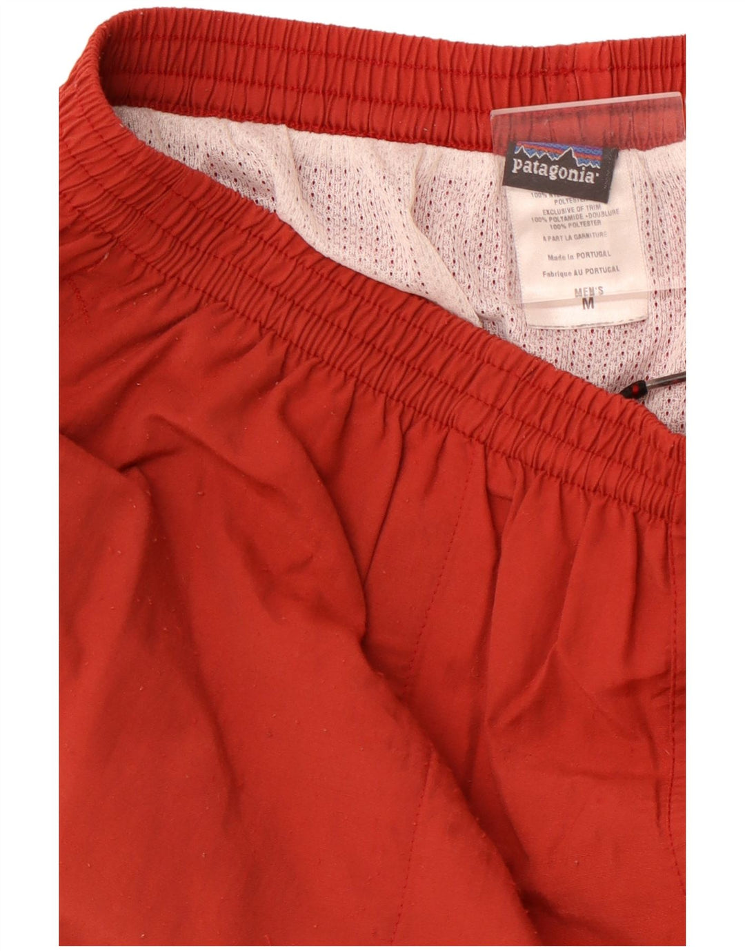 PATAGONIA Short de Sport Homme Rouge Moyen Nylon