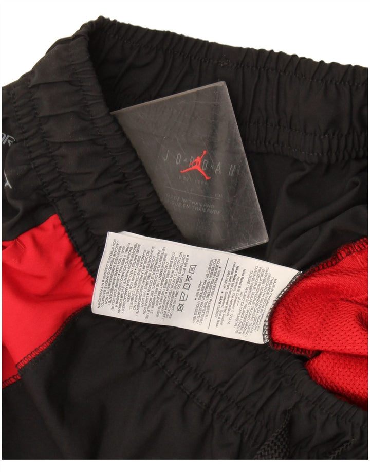 Jordan Pantalon de survêtement pour homme Pantalon de jogging Petit Noir Colorblock Polyester