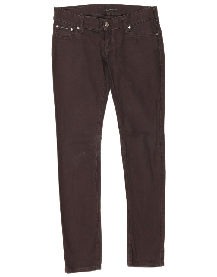 Calvin Klein Jean Slim Femme W30 L31 Coton Noir