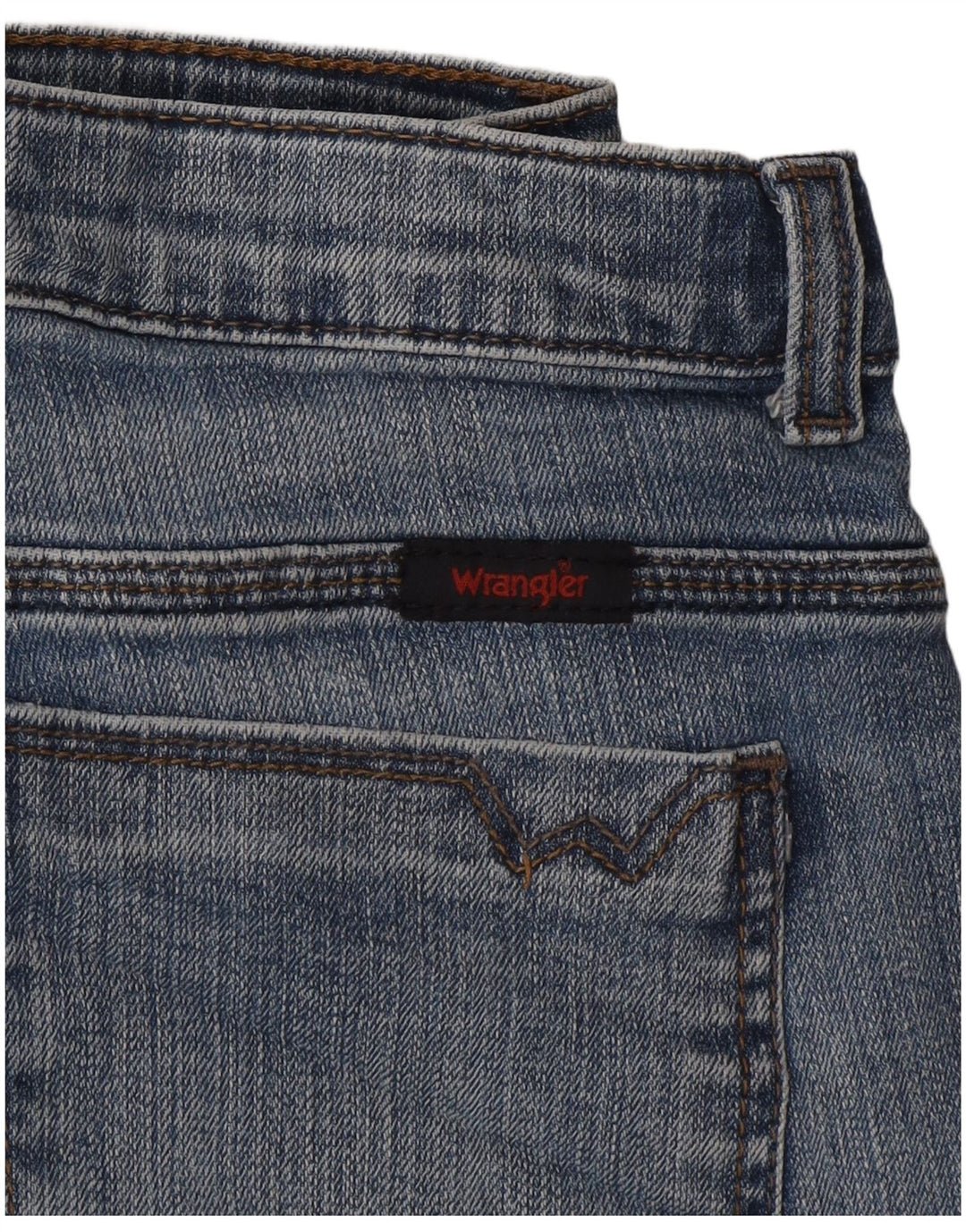 Wrangler Short En Jean Femme W30 Bleu Moyen