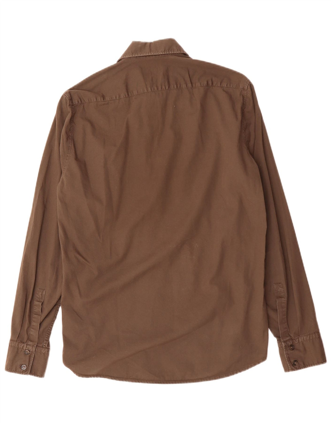 Hugo Boss Chemise Homme Petit Marron Coton