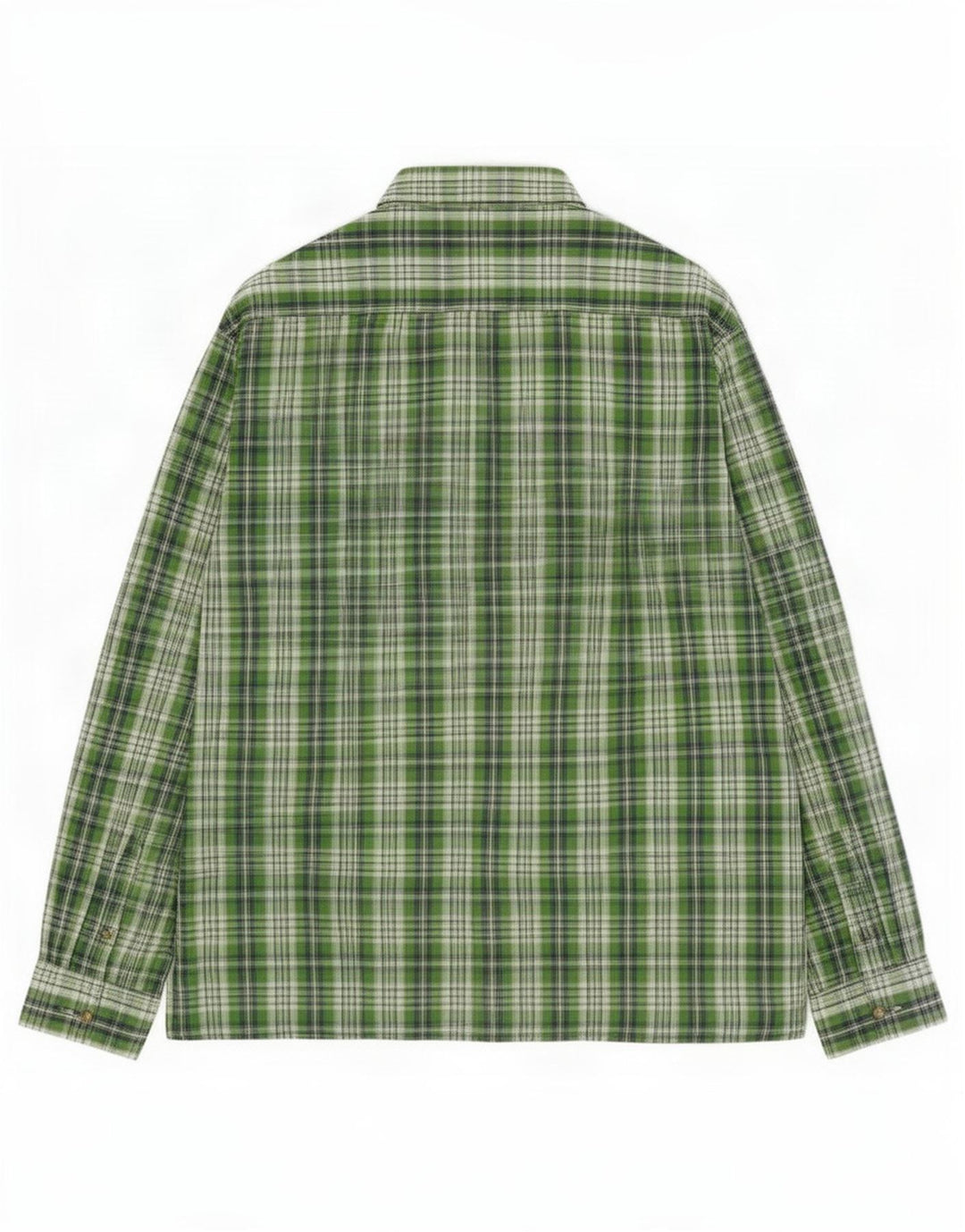 Brugi Chemise Homme 2XL Vert Carreaux Polyester