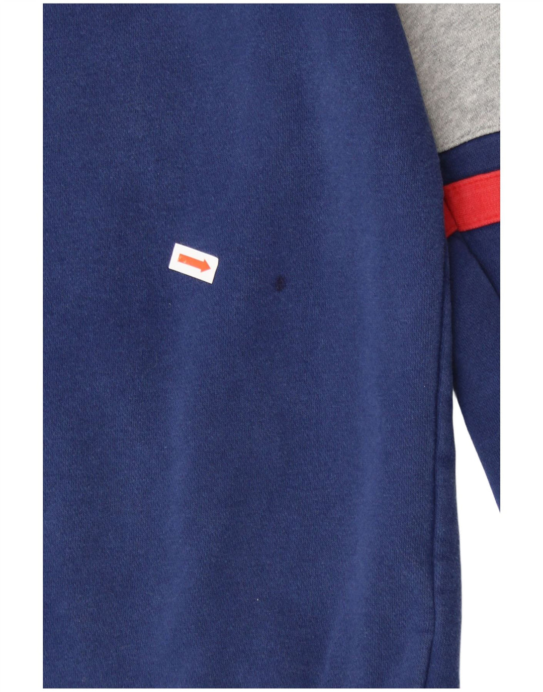 Nike Garçons Air Zip Sweat à capuche 13-14 ans XL Bleu Colorblock Coton