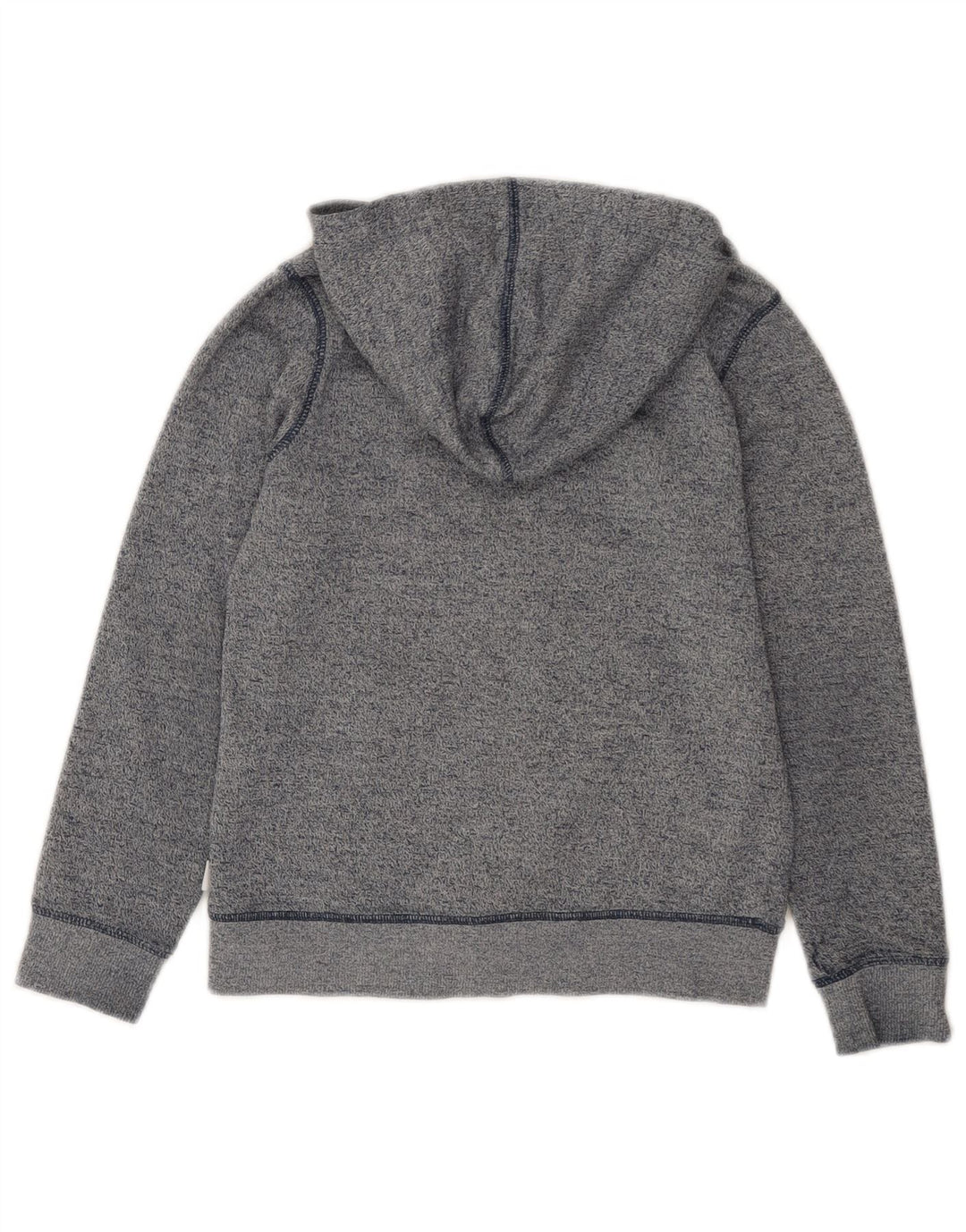 CONVERSE Pull à capuche zippé All Star pour garçon 5-6 ans en coton moucheté bleu