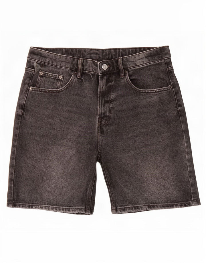 Zara Short en jean pour homme EU 40 Medium W31 Gris Coton