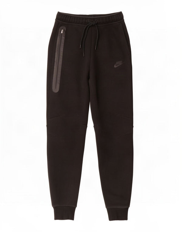 Nike Pantalon de survêtement pour femme Joggers UK 6 XS Noir Coton