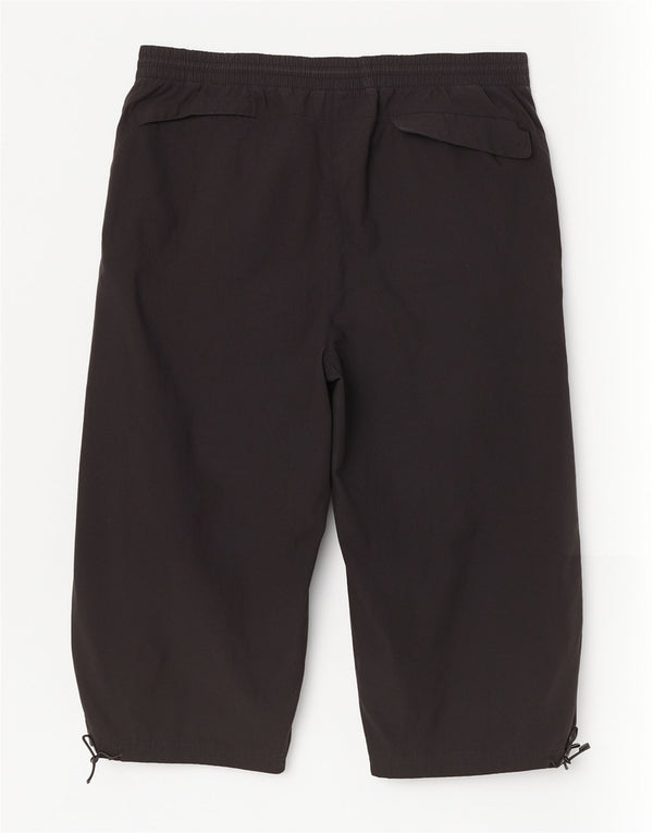 Adidas Pantalon de survêtement Capri pour homme Large Noir Polyester Sports