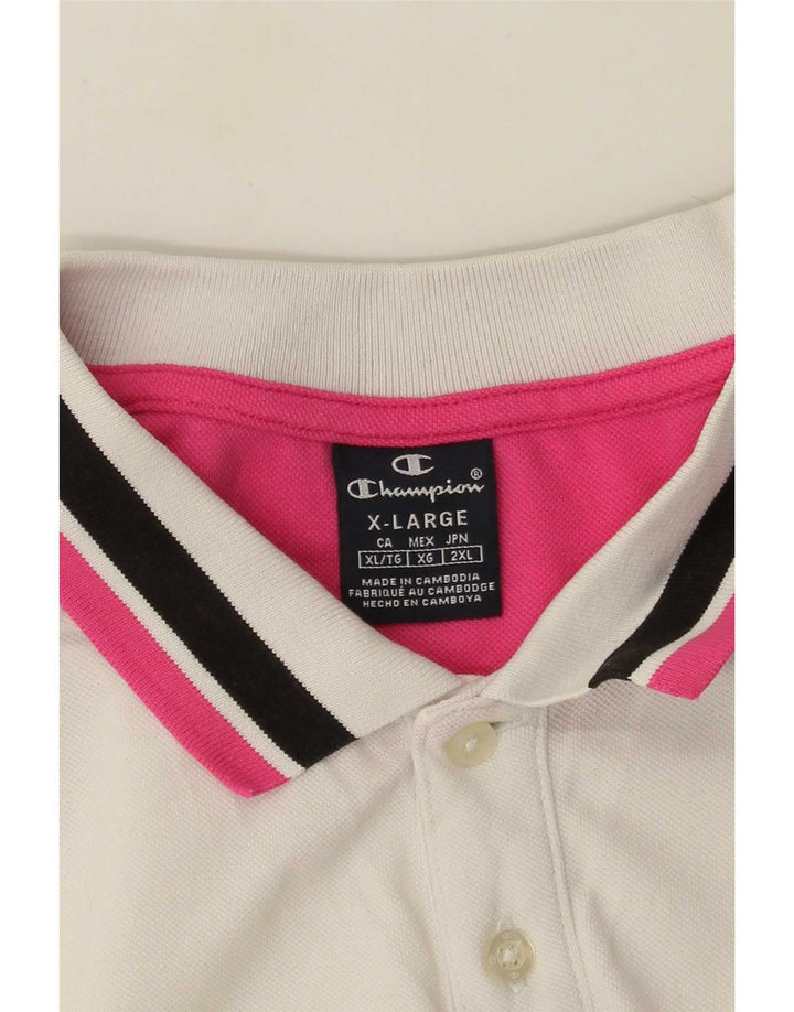 Champion Polo Femme UK 18 XL Blanc