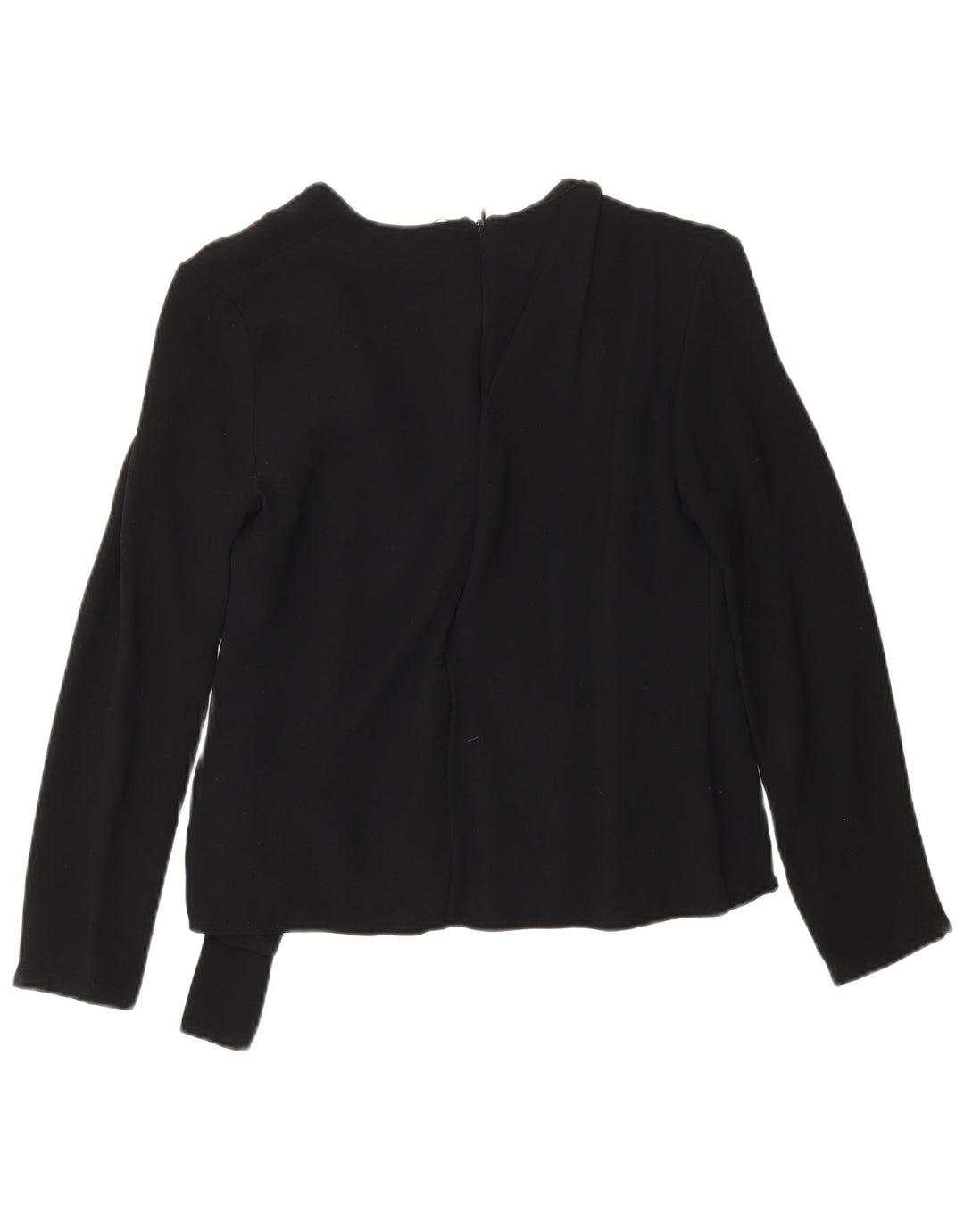 French Connection Chemisier cache-cœur à manches longues pour femme UK 8 Small Noir