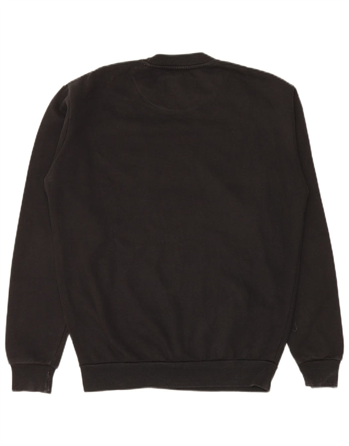 Zara Homme Sweatshirt Jumper Petit Carreau Noir