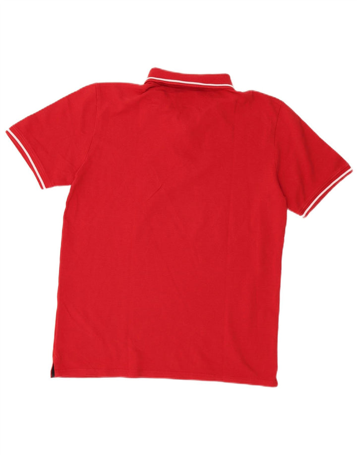 Guess Polo Homme Grand Rouge Coton
