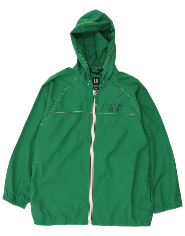 Veste de pluie à capuche Gap garçons 10-11 ans grand vert polyester