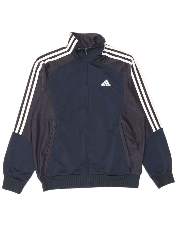 ADIDAS Veste de Survêtement Graphique Garçon 13-14 ans Bleu Marine Camouflage