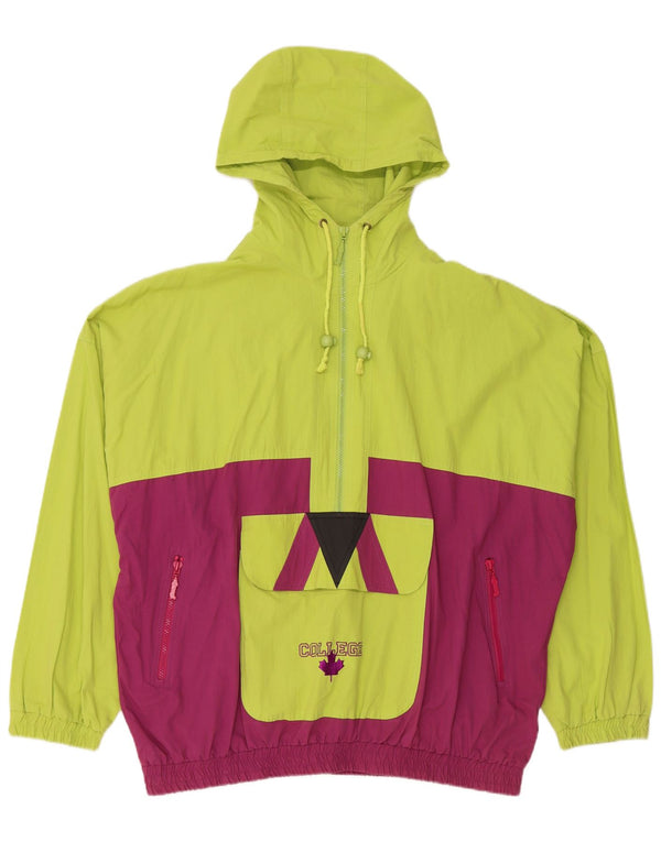 Rodeo Veste de survêtement à capuche pour homme IT 52/54 Large Vert Colourblock