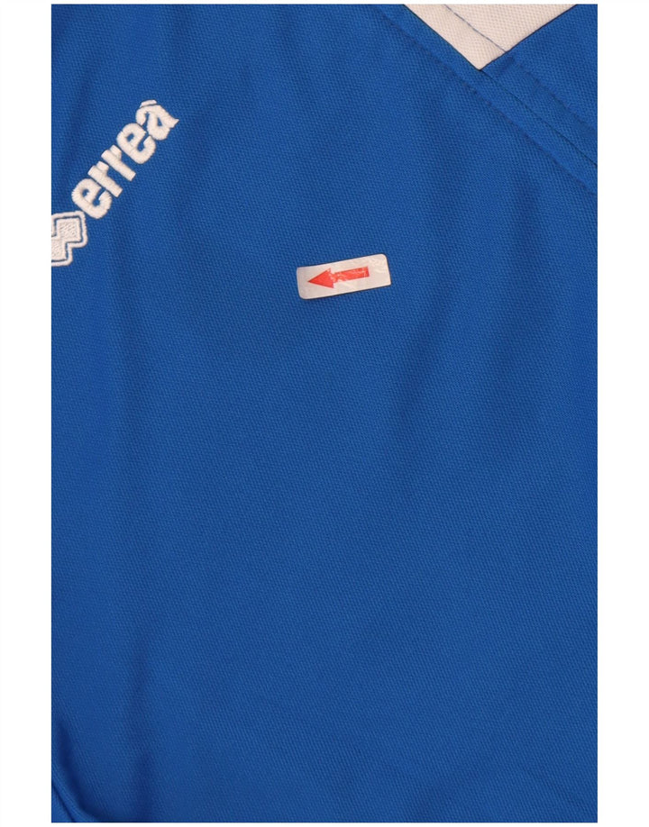 Errea Veste de survêtement pour homme 3XL Bleu Colorblock Polyester