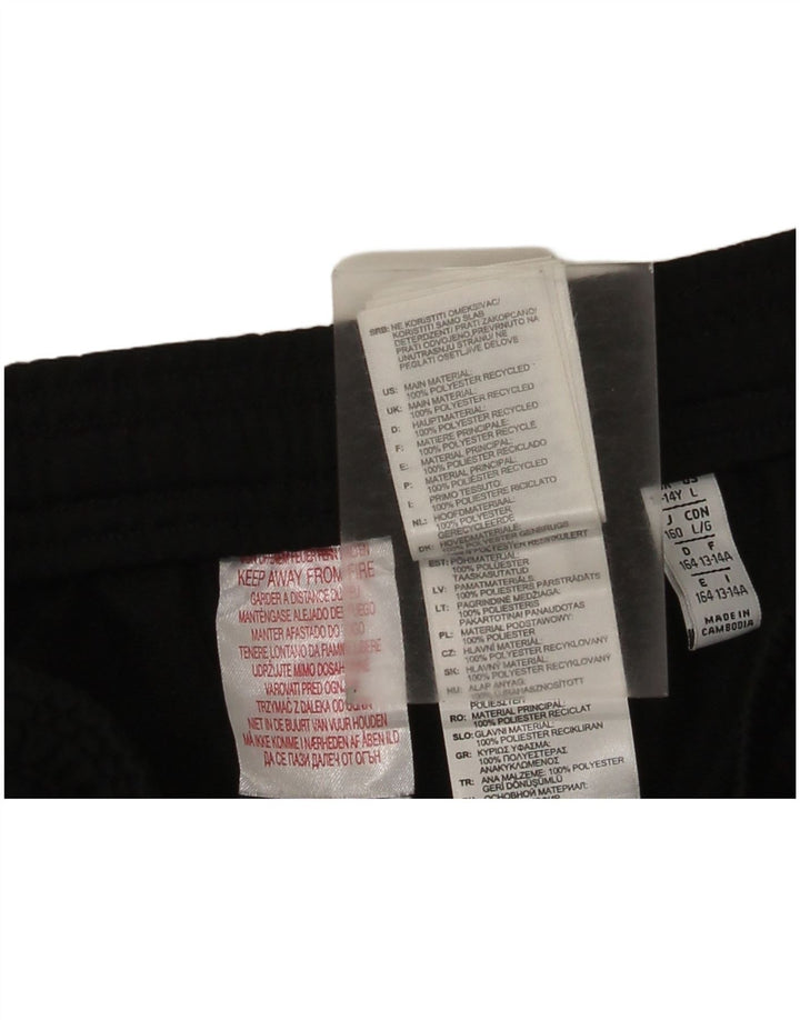Adidas Pantalon de Survêtement Garçon Joggers 13-14 ans Noir Polyester