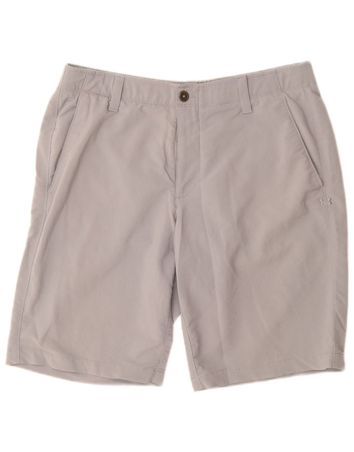 UMBRO Short Chino Homme W34 Large Gris Nylon
