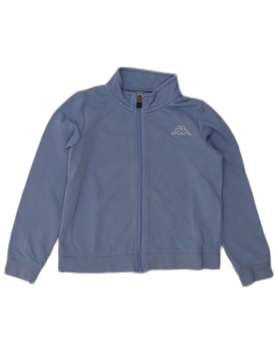 KAPPA Veste de Survêtement Fille 7-8 Ans Bleu