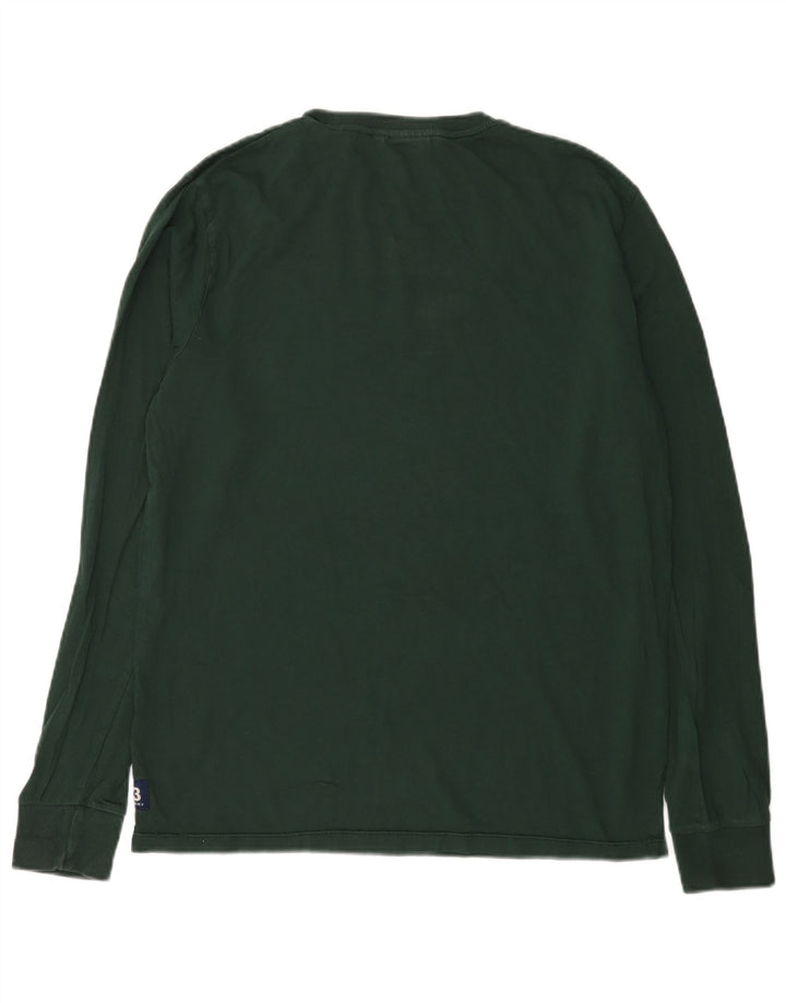 Superdry Haut graphique à manches longues XL en coton vert pour homme
