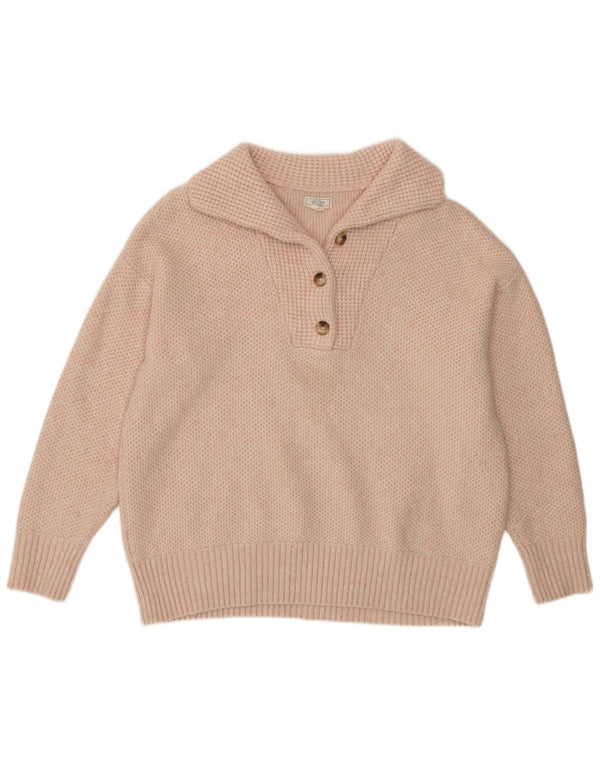 Fat Face Pull col polo pour femme UK 18 XL Acrylique rose