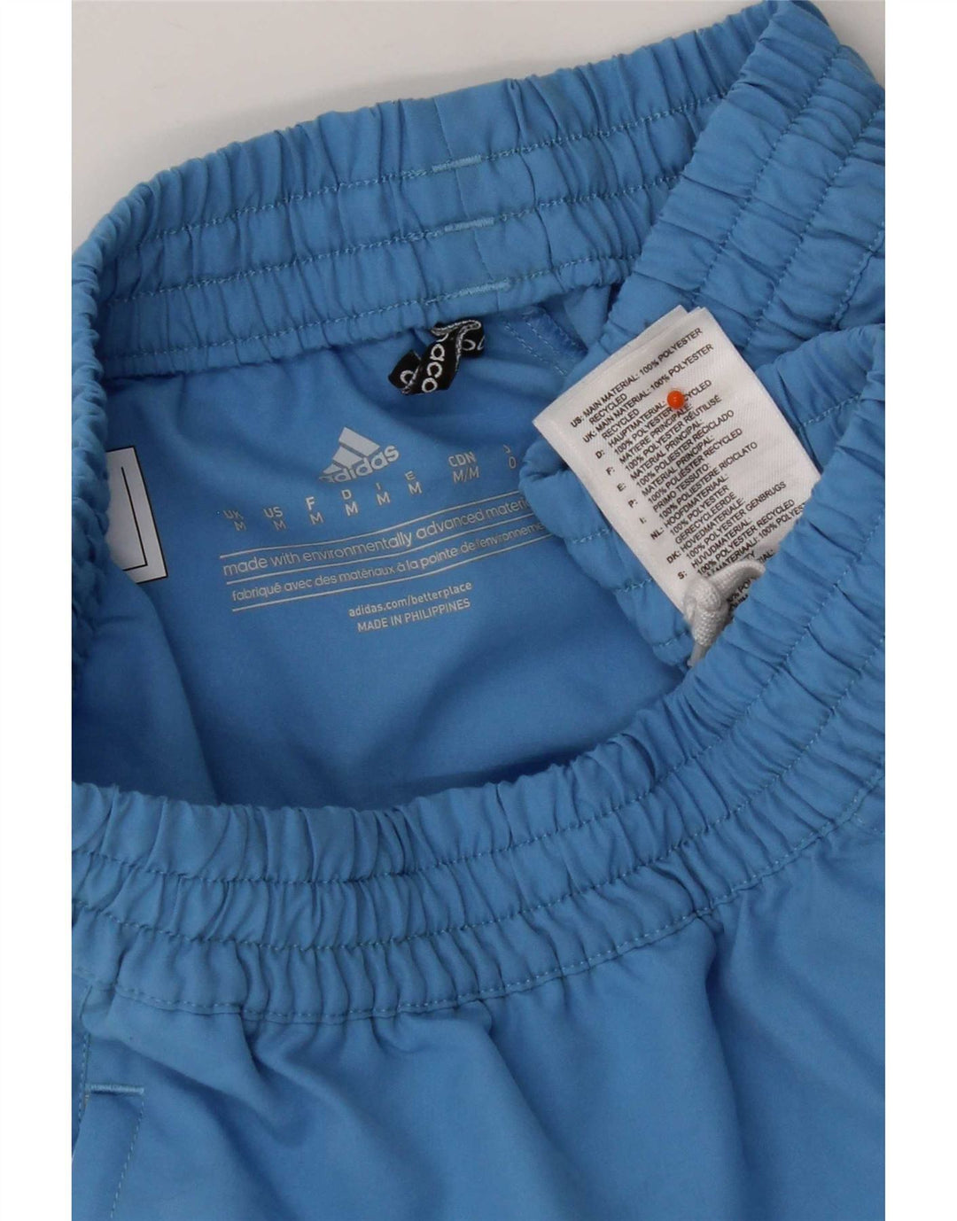 Adidas Short de Sport Climacool Homme Bleu Moyen Polyester